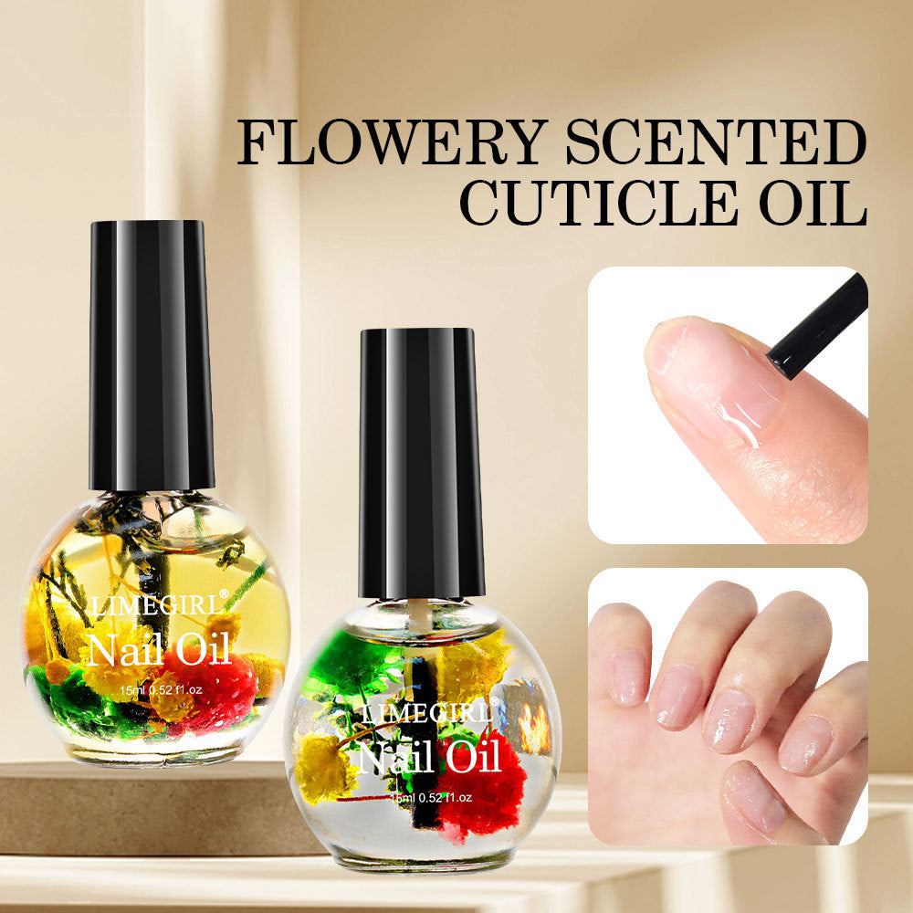 LimeGirl Dried Flower 15ML Nail Edge Treatment Oil