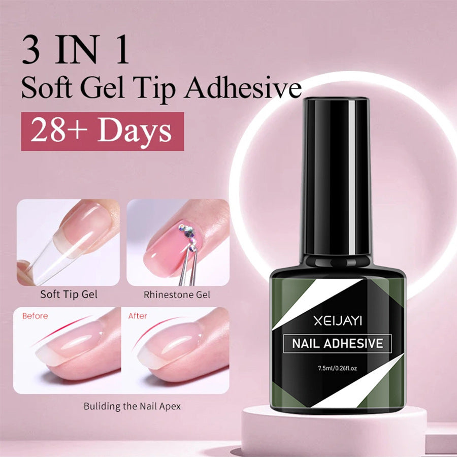 XEIJAYI  Nail Art Adhesive Nail Tip Gel