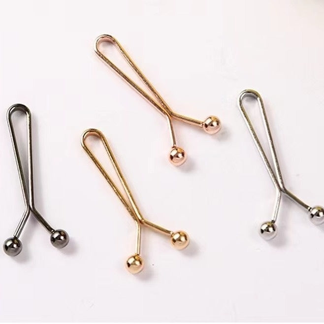 Scarf Clip Silk Scarf Clip T-shirt Corner Trimming Pants Waist Trimming Trousers Cuff Tightening Fixing Clip