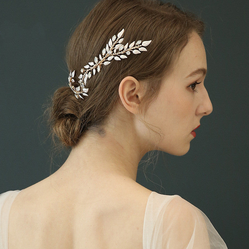 Women's Rhinestone Hair Comb Bridal Headdress