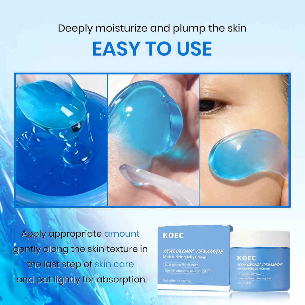 Hyaluronic Acid Moisturizing Blue Jelly Cream 50g