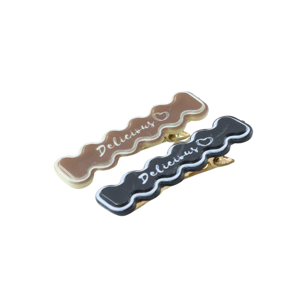 Elegant Design Hair Clips (4 Pc)