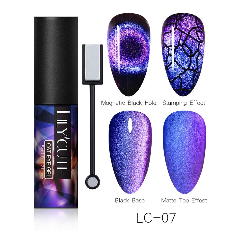 Lilycute Magic Wide Cat Eye Nail Polish