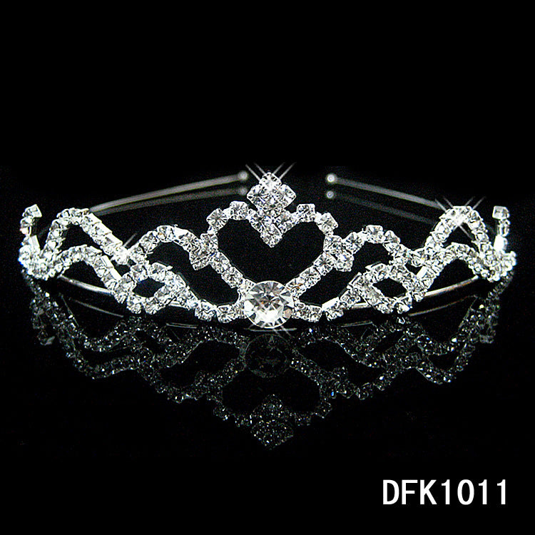 Headband Handmade Alloy Inlaid Diamond Wedding Accessories
