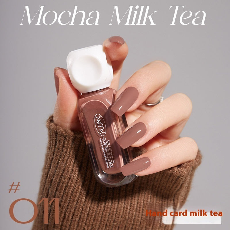 Kudan Water-based Nail Polish Peelable Quick-drying Baking-free Long-lasting Summer Macaron Popular Color