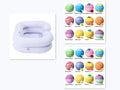 Inflatable PVC shampoo