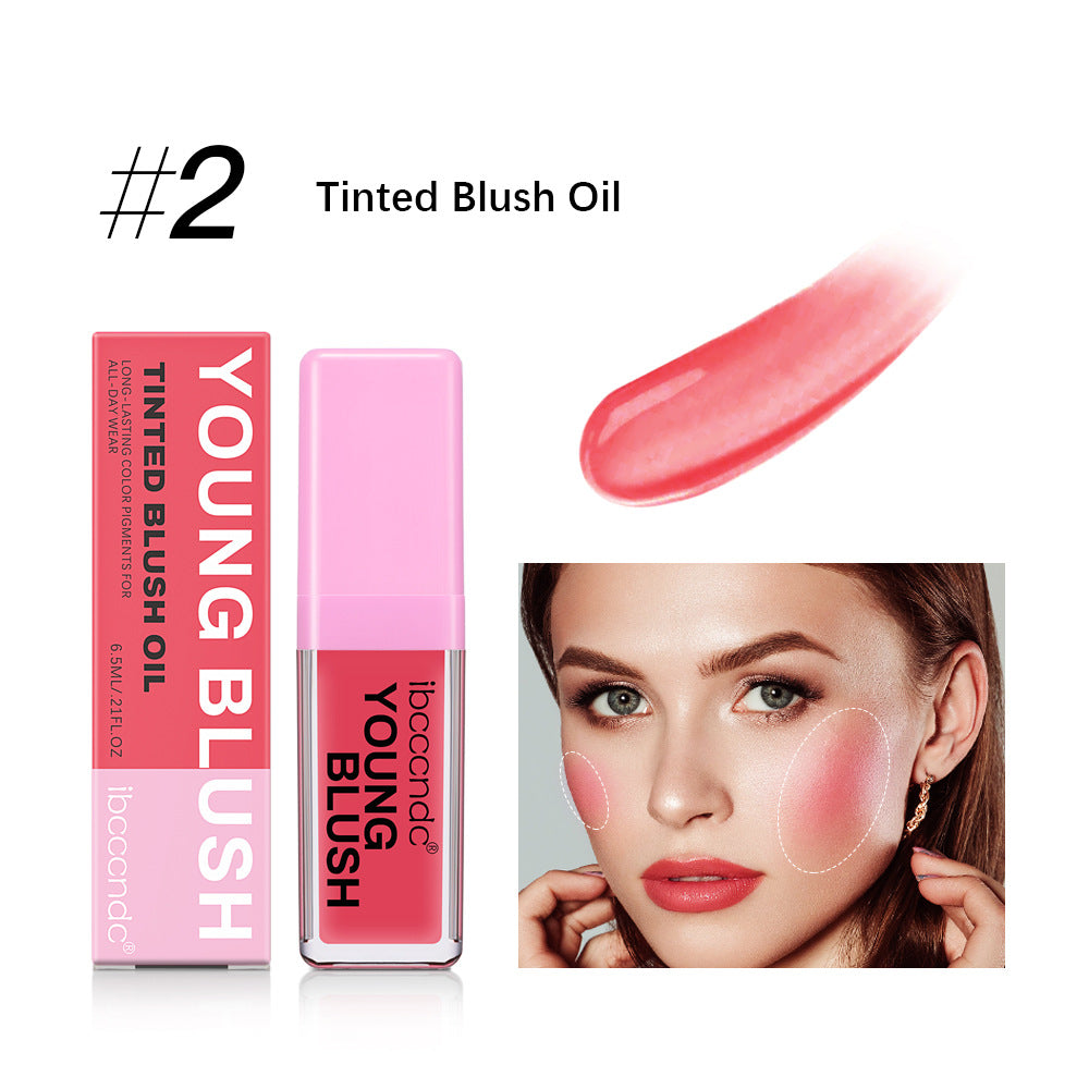 Ibcccndc Natural Moisturizing Color-changing Blush Oil