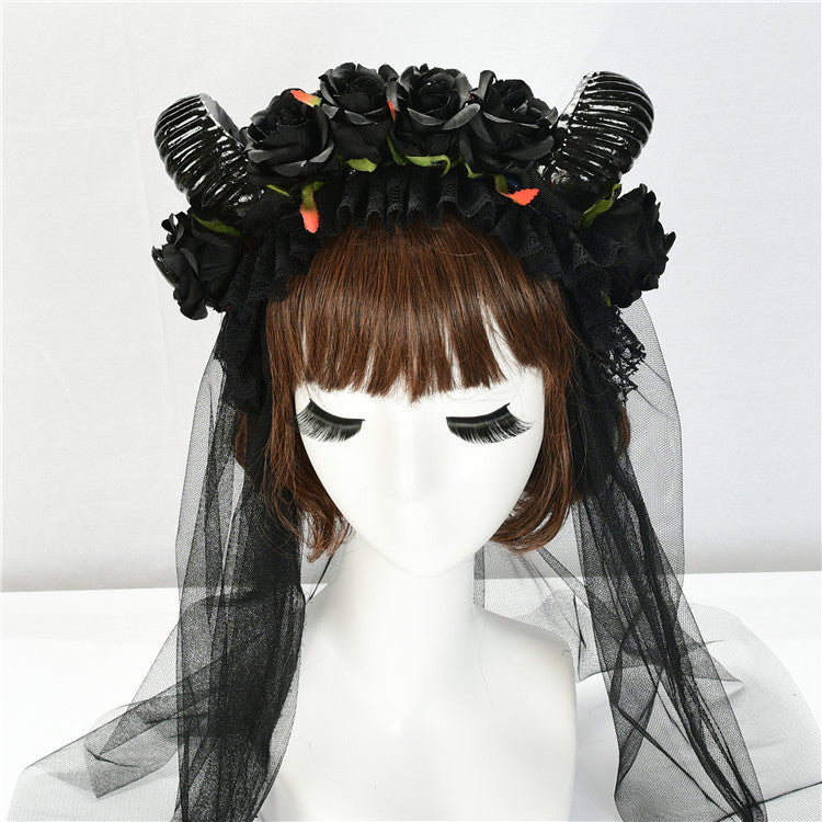 Beautiful girl loli creative hair accessories headband