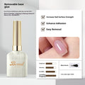 Construction Of Nail Polish Adhesive By Smudging Of Primer And Seal Coat