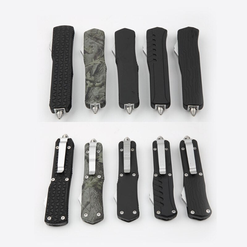 OTF Micro Technology knife Series Comb Spring Retractable