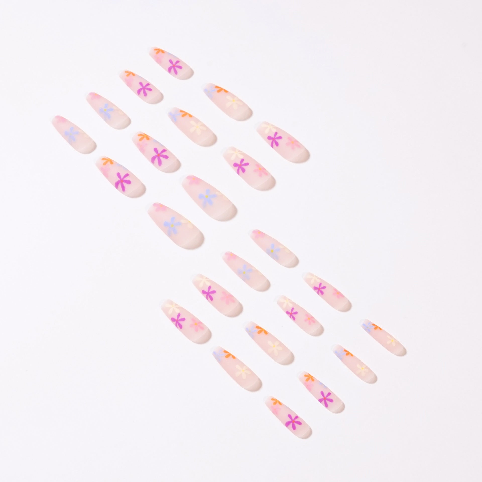 Wear Butterfly Nail Sticker Ballet 24 Pieces