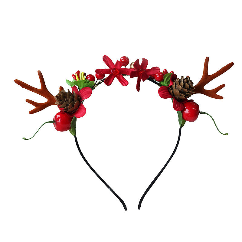 New Christmas Children's Headband Elk Headdress