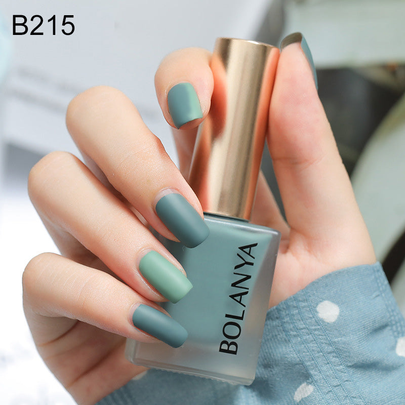 Bolanya No-bake Whitening Quick-drying Matte Nail Polish