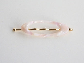 South Korea's Dongdaemun direct delivery Personality minimalist small and versatile  leopard pattern side clips Hairpin word clip