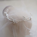 Korean Style Bridal Wreath With Long Hair