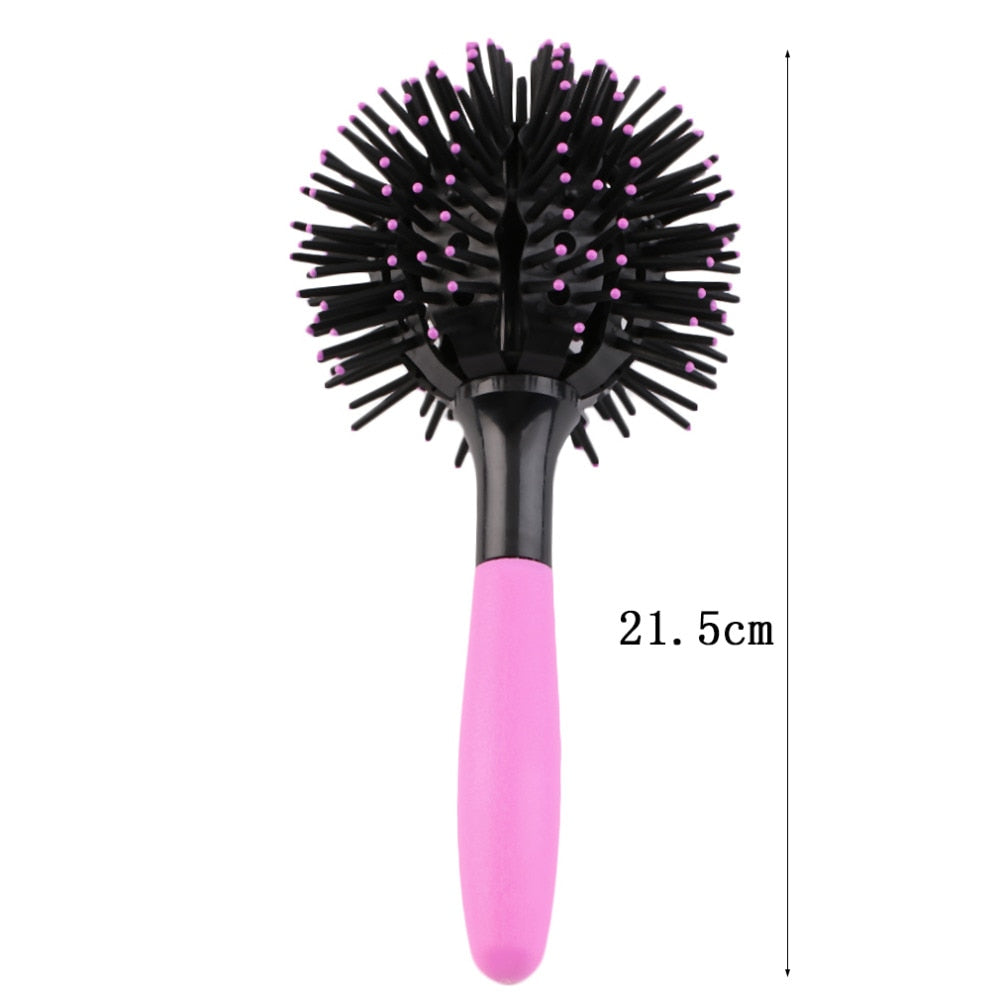 Spherical 3D Air Hair Style Comb With Long And Short Length