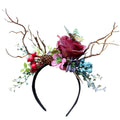 Explosive Christmas Antler Headdress