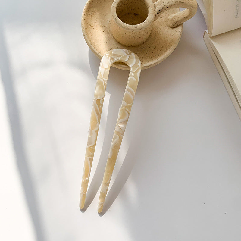 Fashion Personality Acetate Hairpin Simple Hairpin