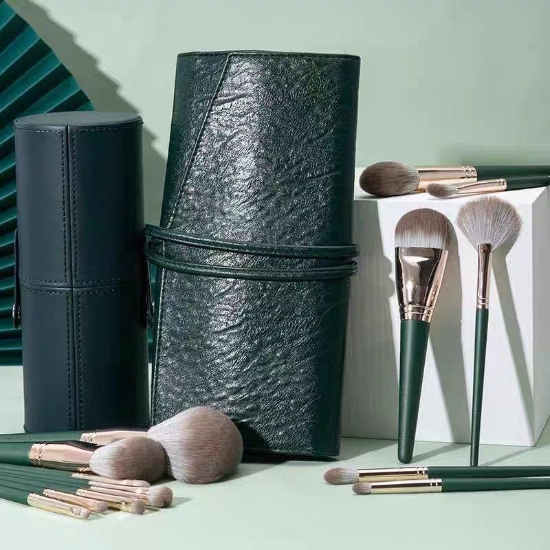 Women's Fashion PU Packaging Foundation Brush Tool Set