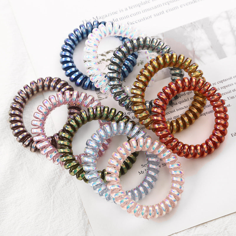Bold High-stretch Phone Cord For Hair Tie
