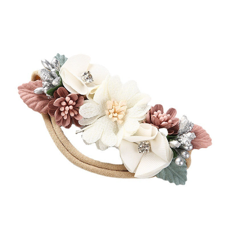 Children's Bohemian Flower Headwear Three-dimensional Splicing