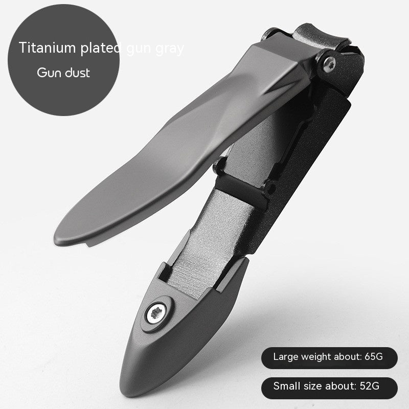 Splash-proof Stainless Steel Nail Clippers Nail Scissors Large Set