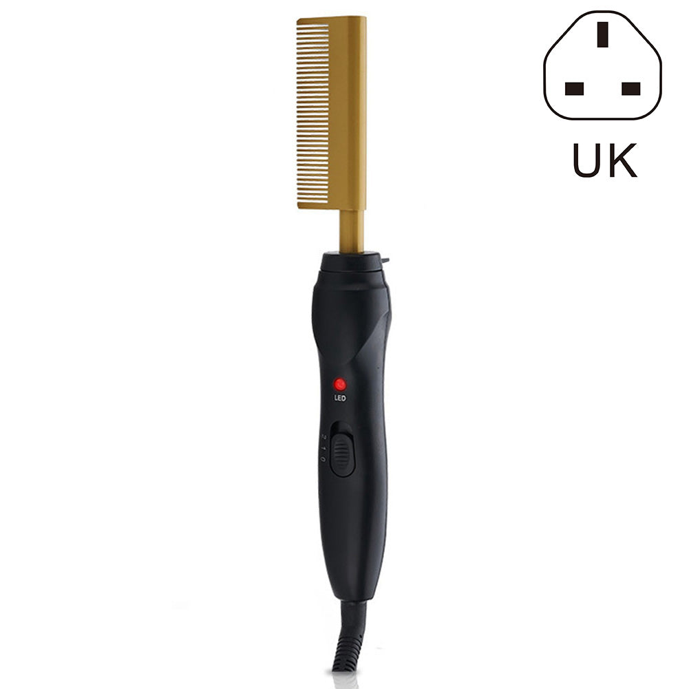 Multifunctional curling and straightening comb