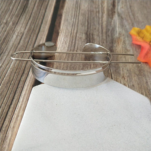Wooden hairpin ball head fashion hairband
