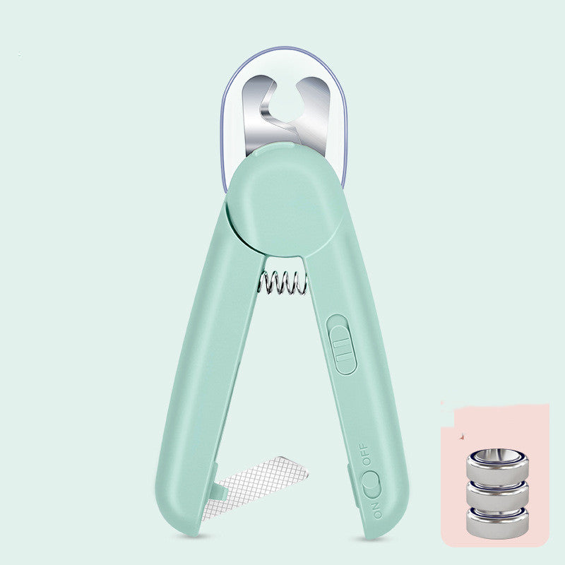 Led Light Cat Blood-proof Nail Polisher