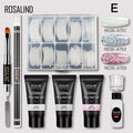 Rosalind Nail Art Modeling Quick Extension Liquid Gel Nail 30ML Extension Glue Tool Set 3pcs