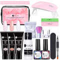 UR Sugar Nail Enhancement Solid Extender Kit Paper Free Tray Extension