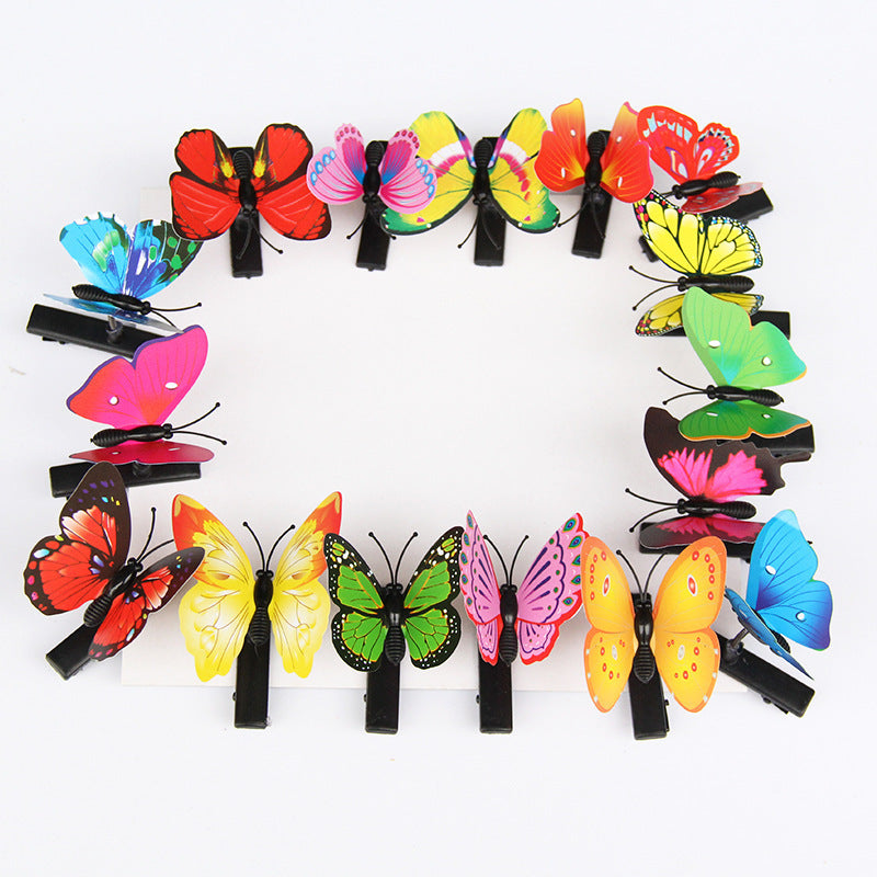 Simulation Butterfly Beautiful Wedding Party Headdress Hairpin
