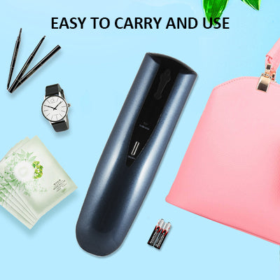 Battery massage comb