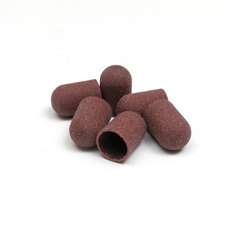 Sand ring for nail polisher