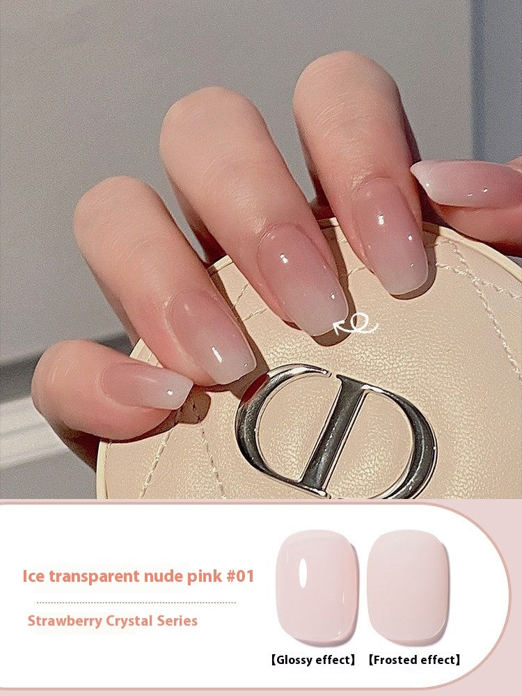 Annies Ice Transparent Nude Color Gel Nail Polish All-match