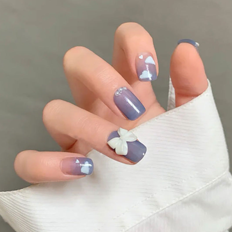 Butterfly Ballet Diamond Nail Removable Patch