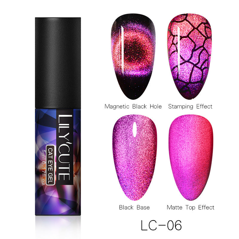 Lilycute Magic Wide Cat Eye Nail Polish