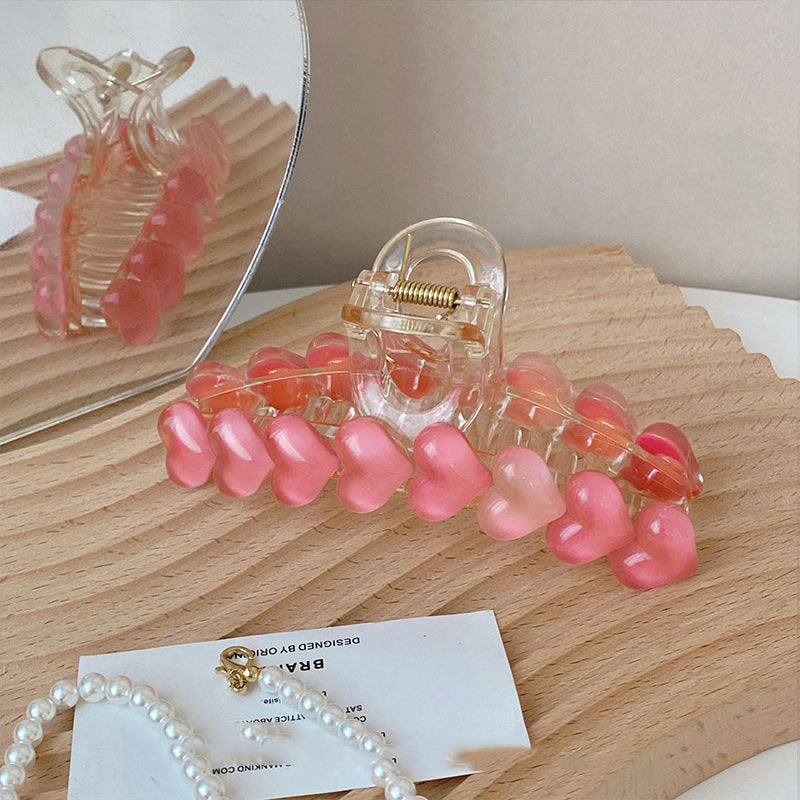 Small Sparkling Love Temperament Hair Accessories Hairpin