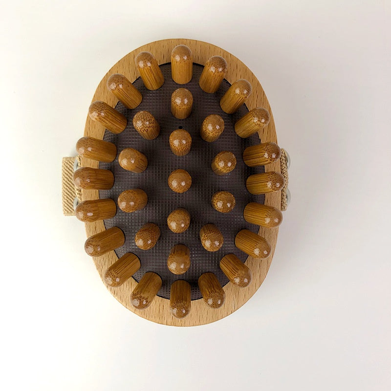 Air Cushion Meridian Comb Wooden Head Massage Comb Whole Body