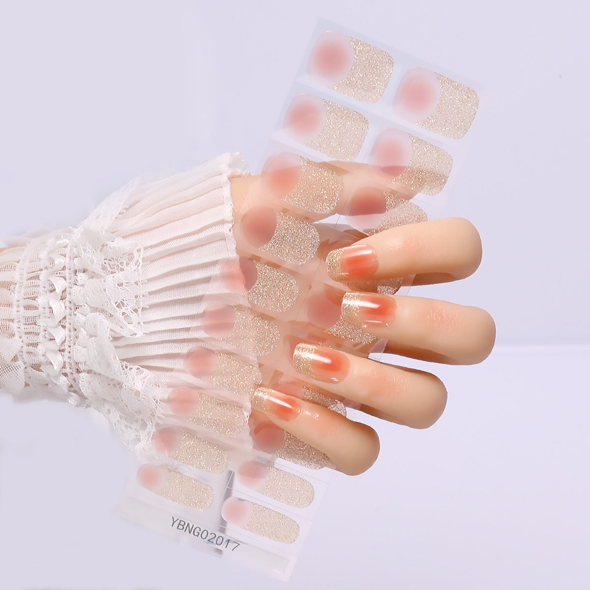 Get Nail Stickers Semi-cured Heating Lamp Nail Sticker