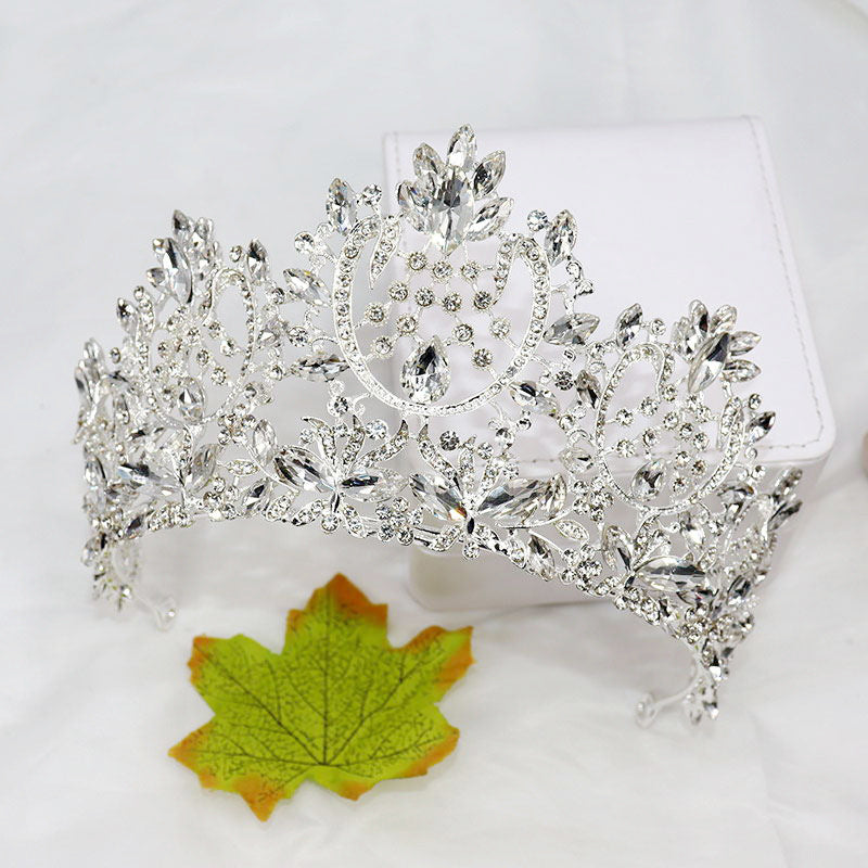 Plum Blossom Horse Eye Crown Atmospheric Bridal Photography Headdress