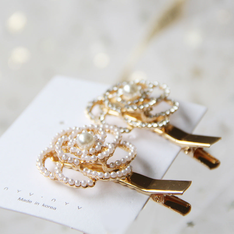 Adult hairpin Liu Haibin clip net red clip