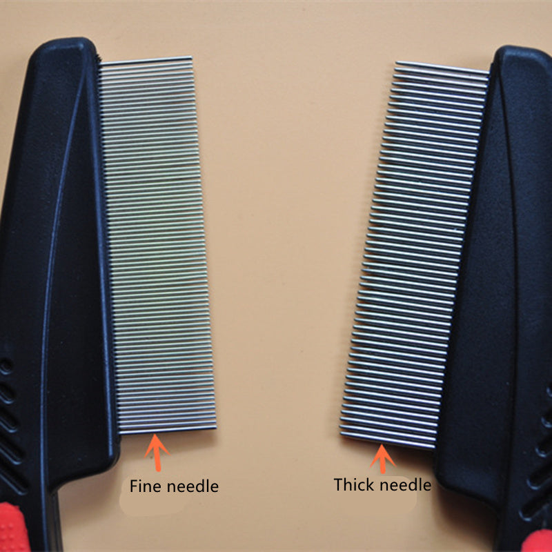 In addition to fleas dog comb needle pet comb