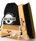 Household Bristle Beard Comb Brush Set