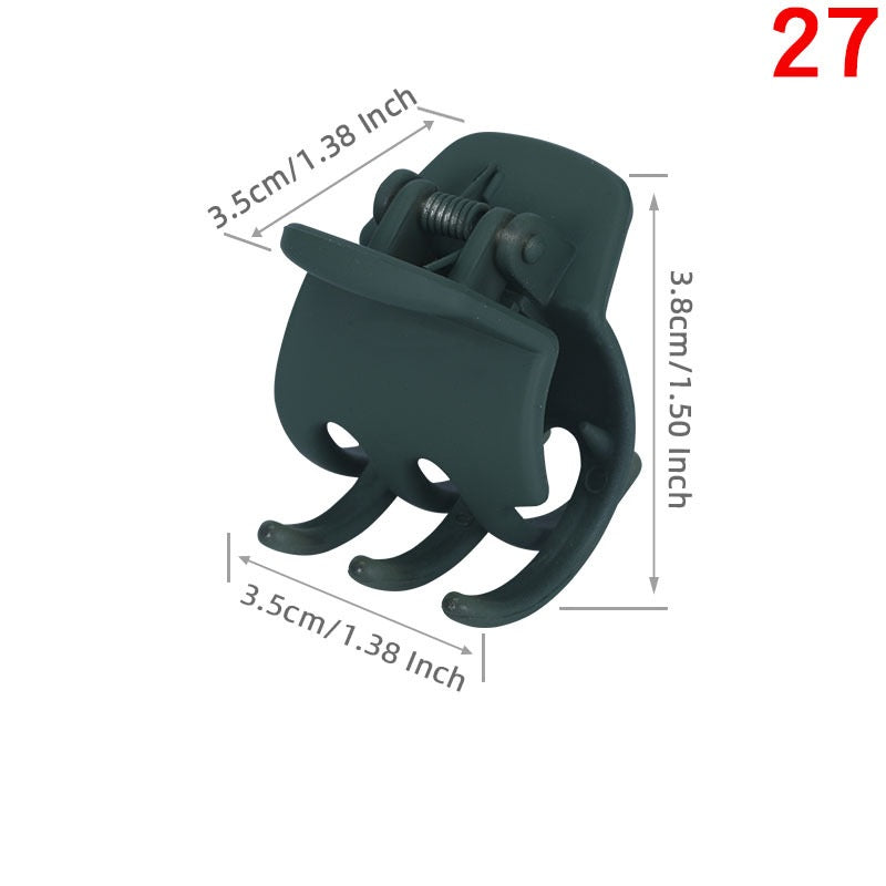 High Ponytail 3 Teeth Claw Clip Fixed Gadget Small Headdress