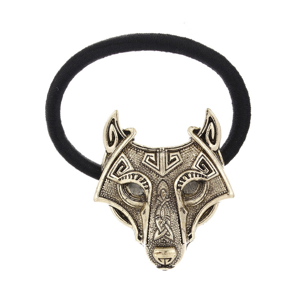 European Mythical Viking Wolf Headband