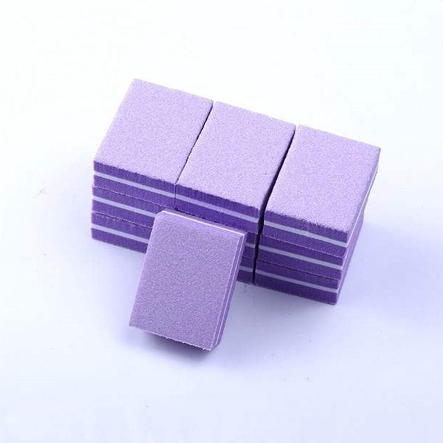 Two-sided mini nail file block