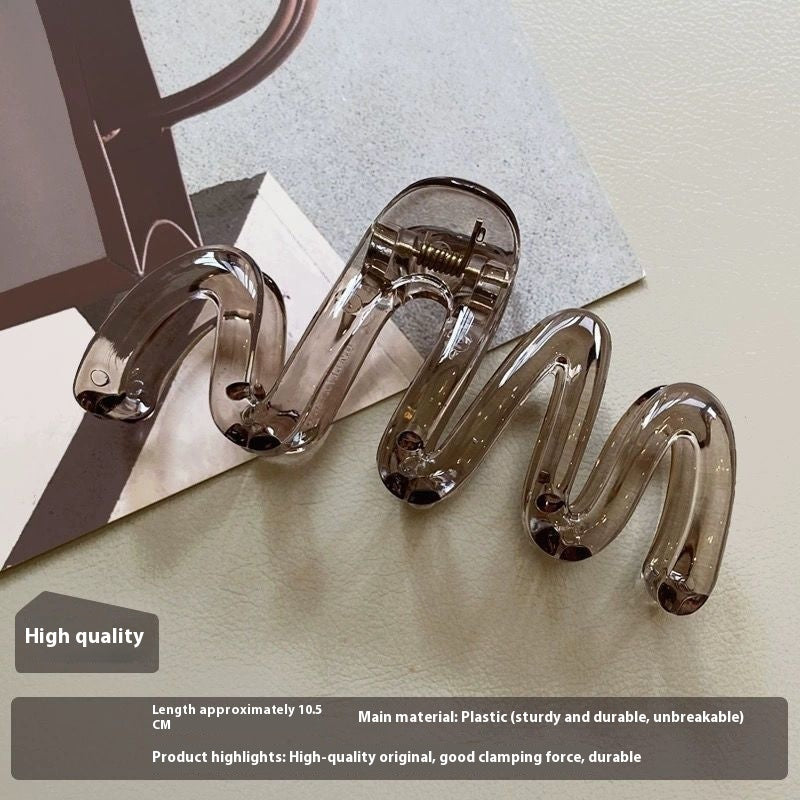 Niche Curve Barrettes Female Back Head South Korea