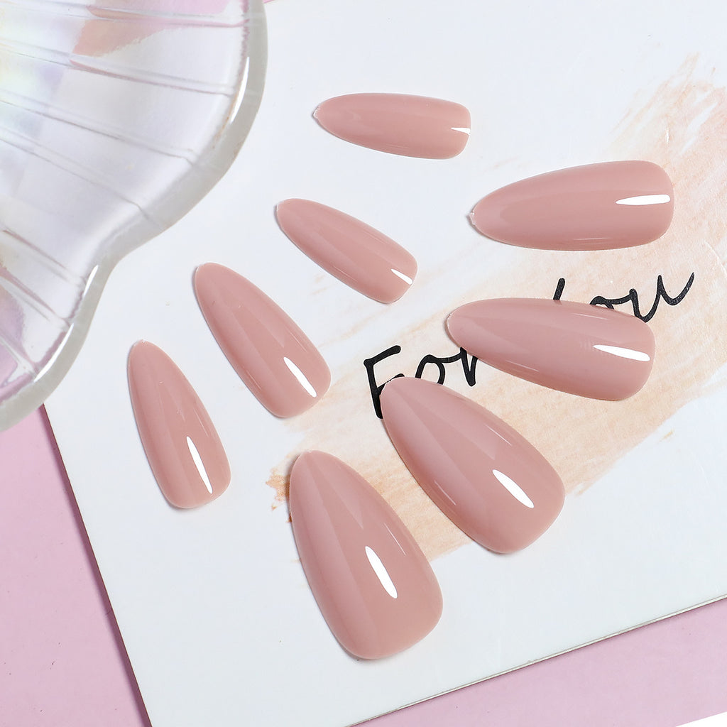 Nail Tips For Summersweet Medium-length Press-on Nails 24 Pieces