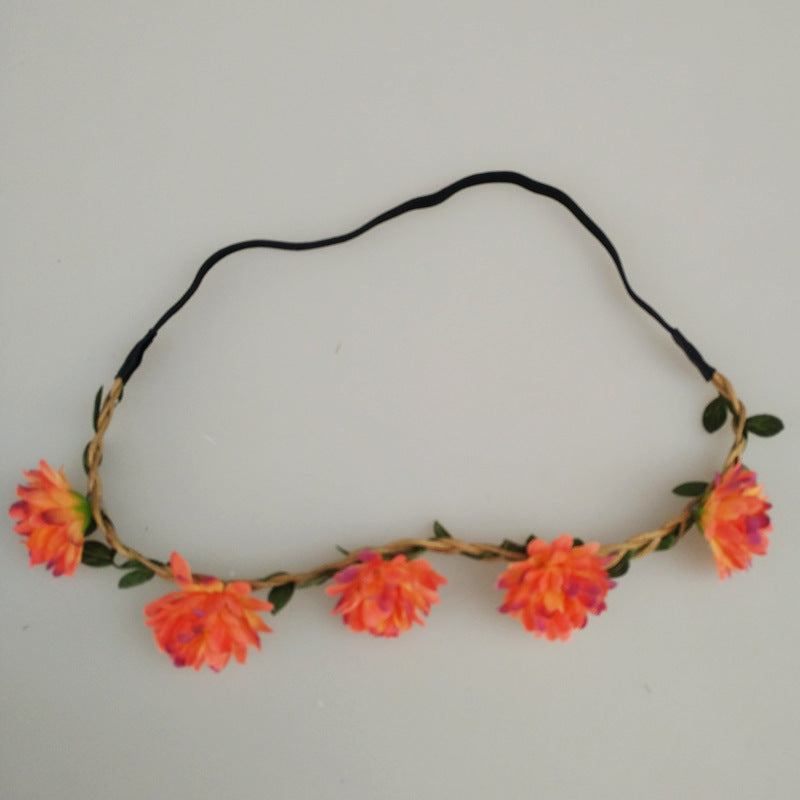 Garland headdress Mori rattan